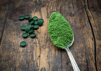 Wheat grass tablet