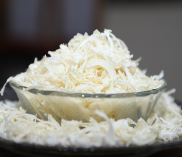 Dehydrated white Onion